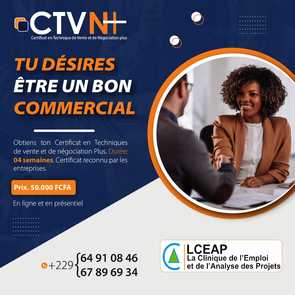 Devenez un expert en vente et en négociation avec la certification CTVN+ !