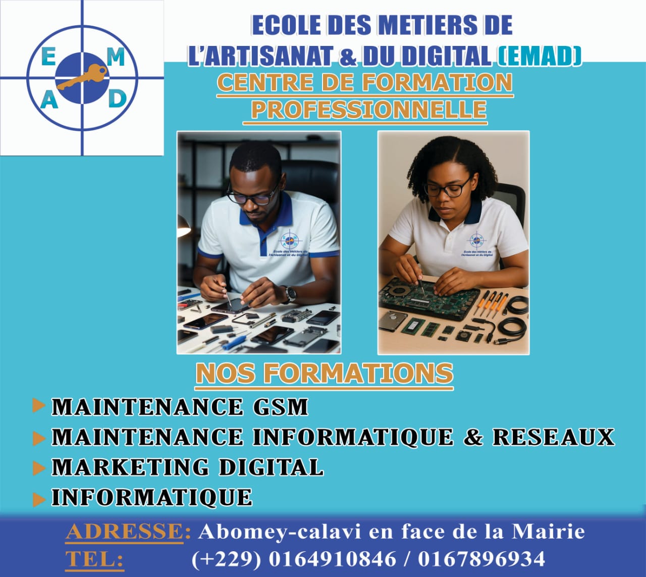 Formations EMAD — Centre de Formation Professionnelle